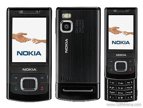 Nokia 6500 Slide Black foto mare