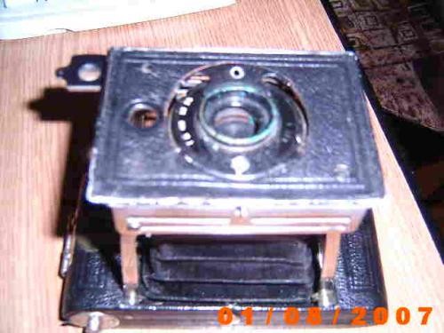 APARAT FOTO RUBY cu burduf, ~ inceput sec. XX foto mare