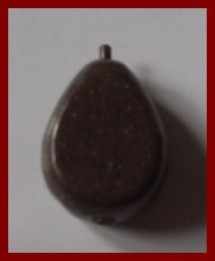 Plumbi Korda Flat Pear Inline - 3,5 oz-100 gr. foto