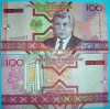 TURKMENISTAN  2005  - 100 MANAT - UNC