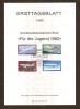 Timbre Germania 1980 - FDC. (ETB) Aviatie