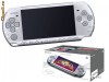 PSP silver + 3 jocuri + card 2gb + MODAT