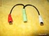 Cablu audio 2 in 1