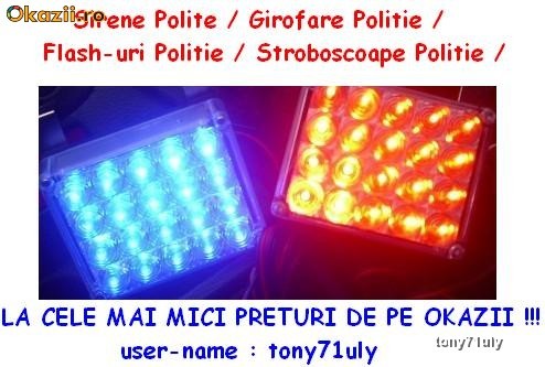 Flash-uri / Stroboscoape Politie > cel mai mic pret GARANTAT foto mare