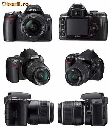Nikon D40 foto mare