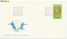 RFL 1962 FDC Fotbal UEFA juniori foto