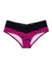 VICTORIA'S SECRET - chilot low rise hipster with lace, masura S