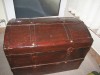 VECHI CUFAR LEMN,PANZA SAC METAL 1866