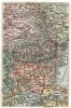 1302 - HARTA - RO - Craiova, Alexandria, Pitesti, Turnu Magurele, Ploiesti, Constanta - old PC - unused