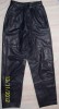 90-60-90-PANTALON lung din PIELE NATURALA ff fina, culoare bleumarin inchis, captusit in intregime, made in Germany, mar.S (31cm talie, pe dublu), NOI