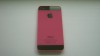 Carcasa Capac Spate Apple iPhone 4 Pink like iPhone 5