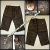 PANTALONI XXXL TREI SFERTURI SCURTI NOI PIELE ECOLOGICA MARO tip VINTAGE DAMA FEMEI BARBATI firma brand CALVIN KLEIN 2 BUZUNARE MODEL NOU SUPERBI
