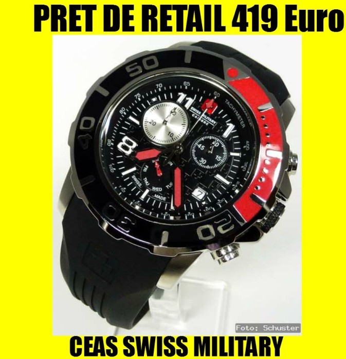 * CEAS SWISS MILITARY * CHECKERBOARD CALIBRE-2 MODELE (ROSU si GALBEN) -SUBACVATIC, BARBATESC,OTEL INOX, SWISS MADE,ORIGINAL NOU,PRET DE RETAIL 419 foto mare * CEAS SWISS MILITARY * CHECKERBOARD CALIBRE-2 MODELE (ROSU si GALBEN) -SUBACVATIC, BARBATESC,OTEL INOX, SWISS MADE,ORIGINAL NOU,PRET DE RETAIL 419 foto mare