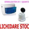 STERILIZATOR UV + QUART- ultraviolete frizerie salon coafor unghii flase saloane manichiura ustensile foarfece set kit s