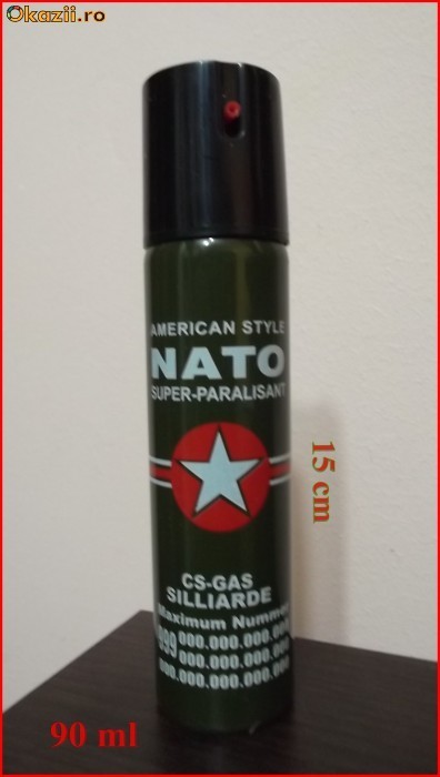 SPRAY  PARALIZANT NATO foto mare