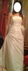 Rochie de mireasa ivoar clasica, cu trena
