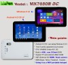 ***PROMOTIE*** TABLETA 7 MaiPad MX7650B VIA8850 CORTEX A9 1.2Ghz ANDROID 4.1 W8 UI 512MB 4GB FLASH WIFI 3D HDMI OTG GARANTIE 1 AN - CADOU STYLUS
