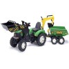 Tractor Powerloader cu Cupa si Remorca
