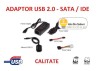 ADAPTOR universal USB 2.0 pentru SATA sau IDE