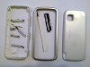 CARCASA NOKIA 5228 5230 5233 ALBA COMPLETA RAMA FATA MIJLOC SI CAPAC BATERIE