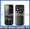 Nokia 6700 cu 4 sim-uri active in orice retea + CADOURI CARD 4GB/LIVRARE CADOU CURIER/CASTI BEATS BY DR DRE