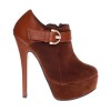 Botine cu platforma camel Adair