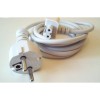Prelungitor Cablu Tensiune cu Adaptor priza EU pt. incarcator Apple MacBook Pro Air iPhone iPod iPad iPad2