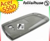 HUSA NEGRU SMOKE , 2 FOLIII ECRAN - ACER S500 CLOUDMOBILE - SE MULEAZA PERFECT
