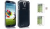 Carcasa transparenta Samsung Galaxy S4 i9500 + folie ecran clear / mata