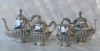 SUPERB SERVICIU PENTRU CEAI SI CAFEA DIN ARGINT STERLING CREAT DE CASA PEDRO DURAN, FURNIZORUL CASEI REGALE SPANIOLE