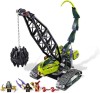 Jucarie tip lego ninjago ninja Fangpyre Wrecking Ball, excavatorul de lupta al lui Fangdam, 414 piese, Bela 9761