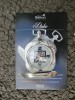 Ceas de buzunar mecanic Duke placat cu argint!