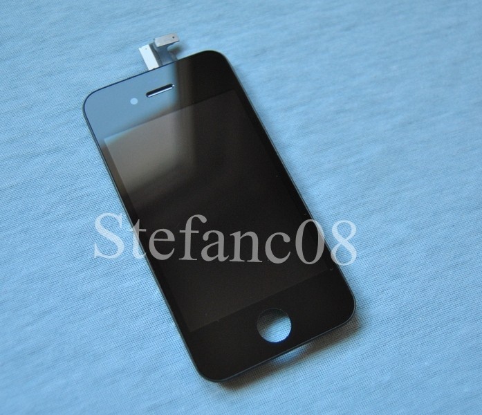 LCD Retina Display+Touchscreen original iPhone 4 negru foto mare LCD Retina Display+Touchscreen original iPhone 4 negru foto mare