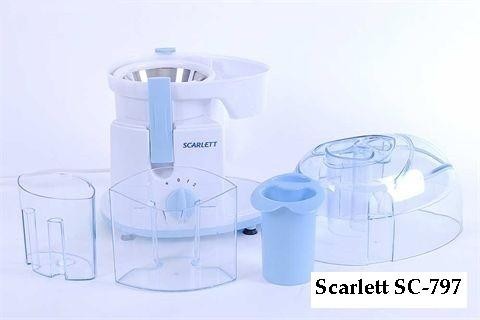 Storcator de fructe si legume - Scarlett Sc-797 foto mare Storcator de fructe si legume - Scarlett Sc-797 foto mare